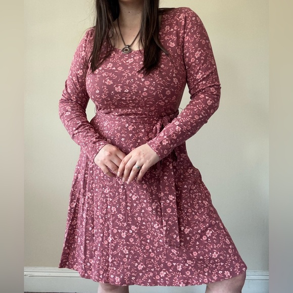 Pact Fit & Flare Floral Dress - Picture 1 of 6
